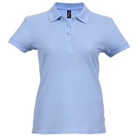 Рубашка поло женская Passion 170 голубая, размер XXL