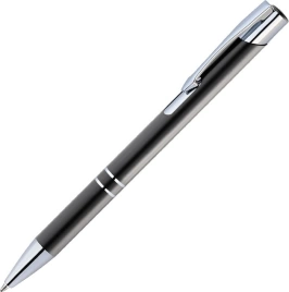 Ручка металлическая KOSKO, чёрная с серебристым
