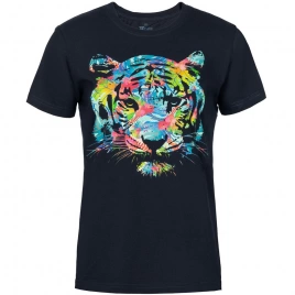 Футболка женская Jungle Look, темно-синяя, размер XL