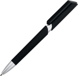 Ручка шариковая ZOOM SOFT, чёрная