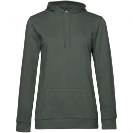 Толстовка с капюшоном женская Hoodie, хаки, размер S