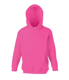 Детские толстовки с капюшоном Fruit of the Loom Kids Hooded Sweat