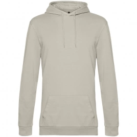 Толстовка с капюшоном унисекс Hoodie, дымчато-серая, размер S