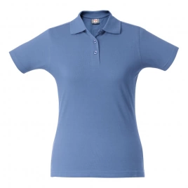Рубашка поло женская Surf Lady голубая, размер XL