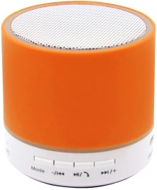 Беспроводная Bluetooth колонка Attilan, оранжевая
