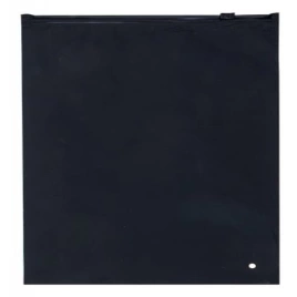 Пакет zip-lock 20х20 см., с бегунком, чёрный-матовый