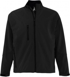Куртка мужская на молнии Relax 340 черная, размер M