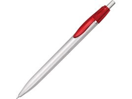 Ручка шариковая Celebrity Шепард, серебристая с красным