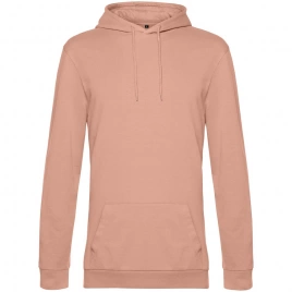 Толстовка с капюшоном унисекс Hoodie, бежевая (nude), размер XS