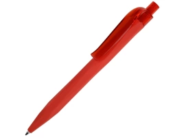 Ручка шариковая QS 20 PRT софт-тач, красная