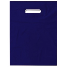 Пакет ПВД 40*50+3,5 см., 50 мкм, тёмно-синий