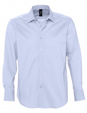 Рубашка мужская с длинным рукавом Brighton голубая, размер M