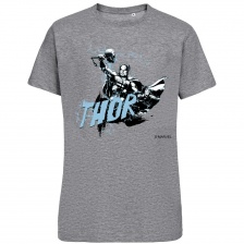 Футболка Thor, серый меланж, размер L