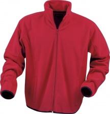 Куртка флисовая мужская LANCASTER, красная, размер S