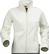 Куртка флисовая женская Sarasota, белая с оттенком слоновой кости, размер S