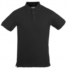 Рубашка поло мужская MORTON, черная, размер M