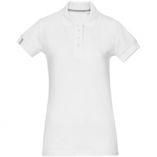 Рубашка поло женская Virma Premium Lady, белая, размер S