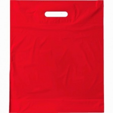 Пакет ПВД 40*50+3,5 см., 80 мкм, красный