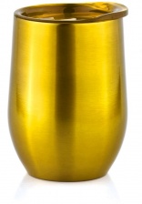 Термокружка с двойной стенкой KOFFCAN 350 мл, жёлтая