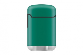 Зажигалка турбо Zenga, ZL-3, многоразовая, зеленая