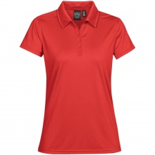 Рубашка поло женская Eclipse H2X-Dry красная, размер S