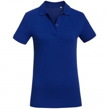 Рубашка поло женская Inspire синяя, размер S
