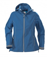 Куртка софтшелл женская Hang Gliding, синяя, размер S
