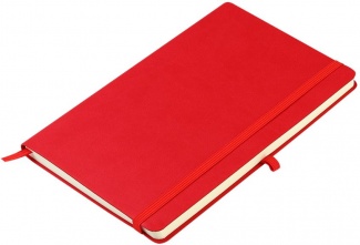 Блокнот A5 Legato с линованными страницами - Красный PP