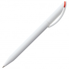 Ручка шариковая Prodir DS3 TMM-X, белая с красным