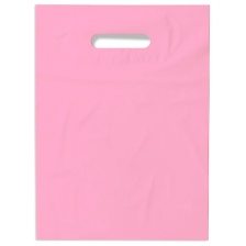 Пакет ПВД 30*40+3 см., 70 мкм, розовый