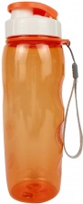 Пластиковая бутылка Сингапур (с клапаном) - Оранжевый OO