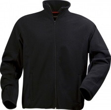 Куртка флисовая мужская Lancaster, черная, размер XXL
