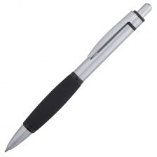 Ручка шариковая Boomer, с черными элементами