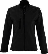Куртка женская на молнии Roxy 340 черная, размер XXL