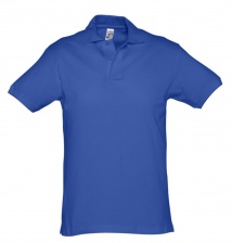 Рубашка поло мужская SPIRIT 240 ярко-синяя, размер L