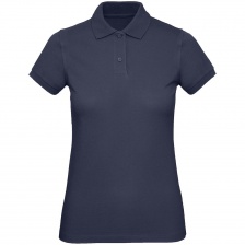 Рубашка поло женская Inspire темно-синяя, размер XL