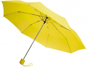 Зонт складной Lid, жёлтый