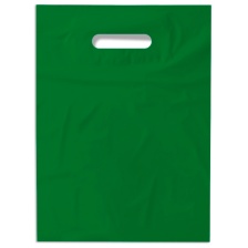 Пакет ПВД 30*40+3 см., 70 мкм, зелёный