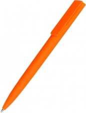 Ручка шариковая Lavy софт-тач - Оранжевый OO