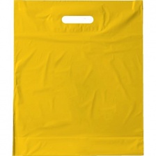 Пакет ПВД 40*50+3,5 см., 80 мкм, жёлтый