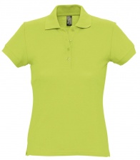 Рубашка поло женская Passion 170 зеленое яблоко, размер XXL