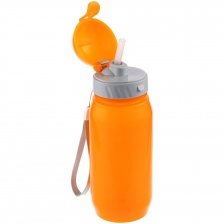 Бутылка для воды Aquarius, непрозрачная, оранжевая