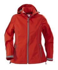 Куртка софтшелл женская Hang Gliding, красная, размер XL