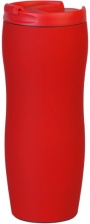 Термокружка с двойной стенкой SOFTOCCINO 400 мл, красная