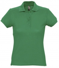 Рубашка поло женская Passion 170 ярко-зеленая, размер L