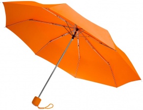 Зонт складной Lid, оранжевый