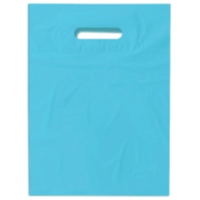Пакет ПВД 30*40+3 см., 70 мкм, голубой