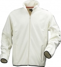 Куртка флисовая мужская Lancaster, белая с оттенком слоновой кости, размер XXL