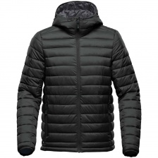 Куртка компактная мужская Stavanger черная с серым, размер L