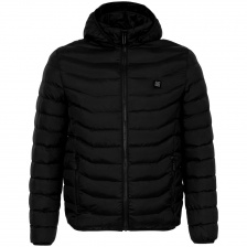 Куртка с подогревом Thermalli Chamonix черная, размер XXL